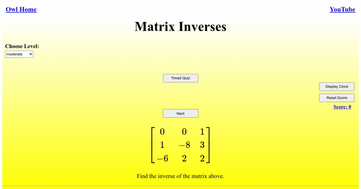 Matrix Inverses